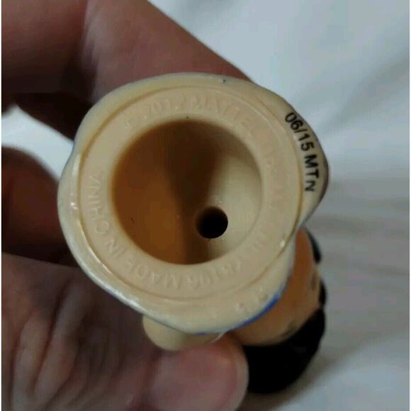 Fisher Price Little People Figure - Kobe - White Shirt Orange Suspenders - Picture 3 of 3